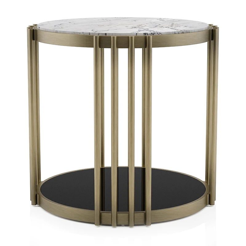 Furniture of America™ Aurora Storage Metal End Table
