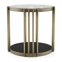 Furniture of America™ Aurora Storage Metal End Table