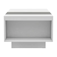 Furniture of America™ Auburn Glass Top Storage Coffee Table