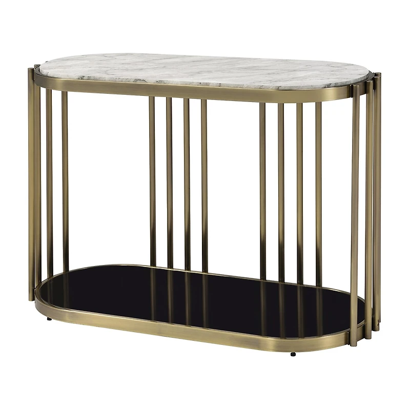 Furniture of America™ Aurora Storage Metal Console Table