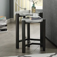 Furniture of America™ Chester 2-pc. Nesting Tables