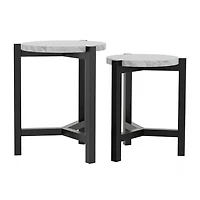 Furniture of America™ Chester 2-pc. Nesting Tables