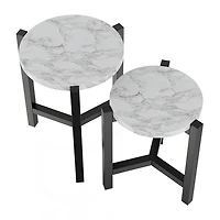 Furniture of America™ Chester 2-pc. Nesting Tables