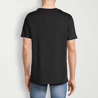 St. John's Bay Dexterity Super Soft Mens Easy-on + Easy-off Crew Neck Short Sleeve Adaptive T-Shirt