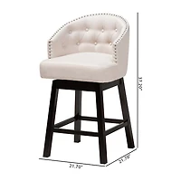Theron 2-pc. Counter Height Bar Stool