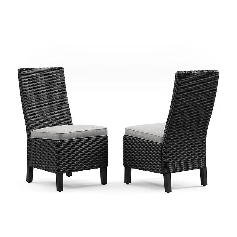 Signature Design by Ashley® Beachcroft 2-pc. Outdoor Side Chair with Nuvella Cushion
