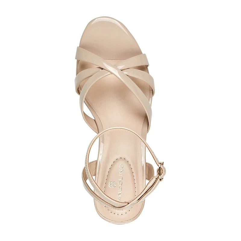 BANDOLINO Womens Adler Wedge Sandals