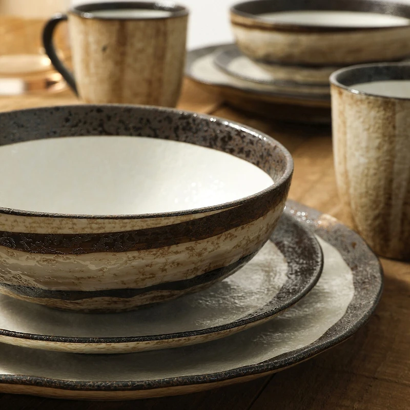 Stone + Lain Lucy 32-pc. Porcelain Dinnerware Set