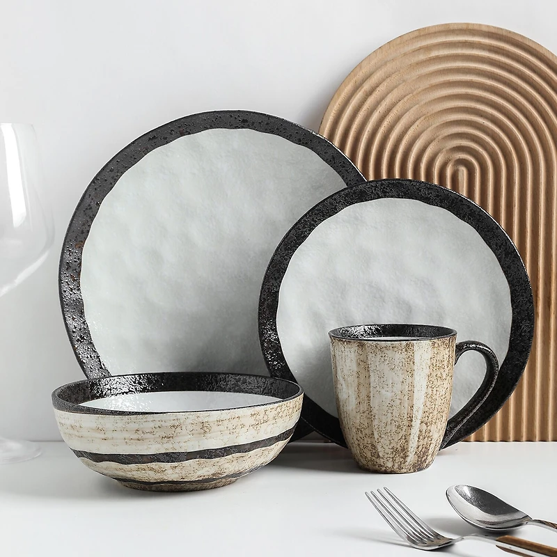 Stone + Lain Lucy 32-pc. Porcelain Dinnerware Set