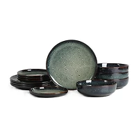 Stone + Lain Remy 12-pc. Stoneware Dinnerware Set