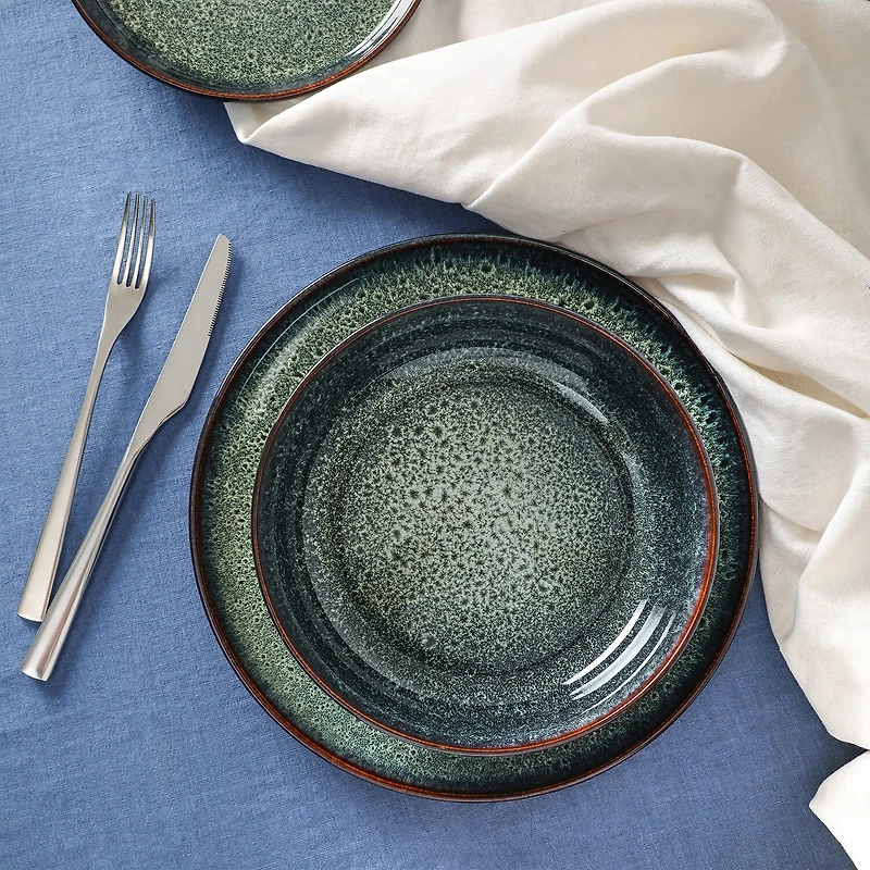Stone + Lain Remy 12-pc. Stoneware Dinnerware Set