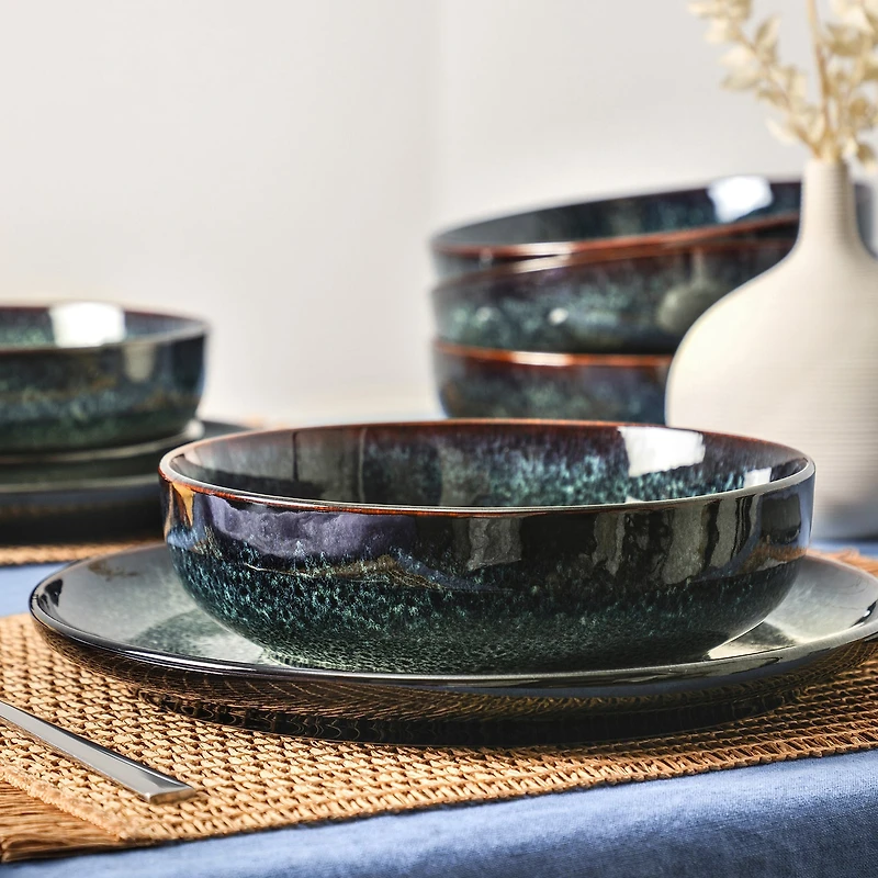 Stone + Lain Remy 12-pc. Stoneware Dinnerware Set