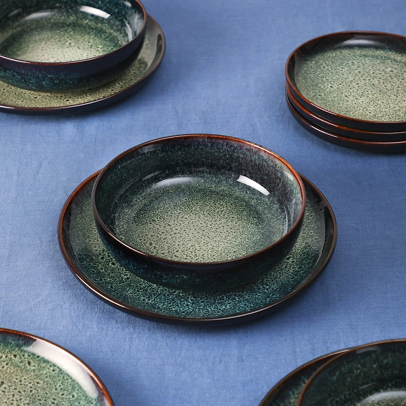 Stone + Lain Remy 12-pc. Stoneware Dinnerware Set