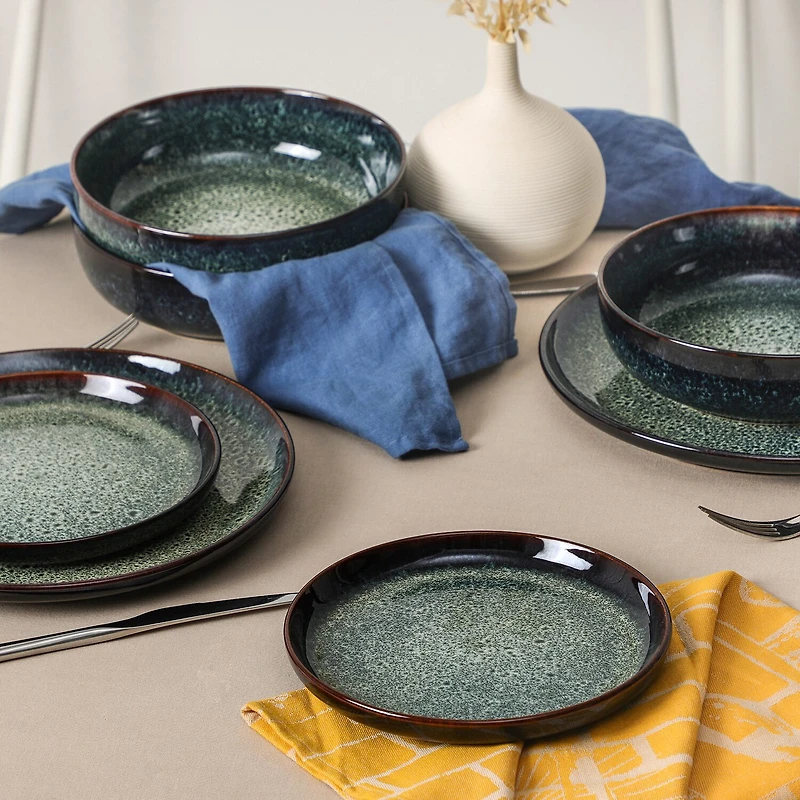 Stone + Lain Remy 12-pc. Stoneware Dinnerware Set