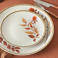 Stone + Lain Maple 12-pc. Porcelain Dinnerware Set