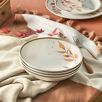 Stone + Lain Maple 12-pc. Porcelain Dinnerware Set