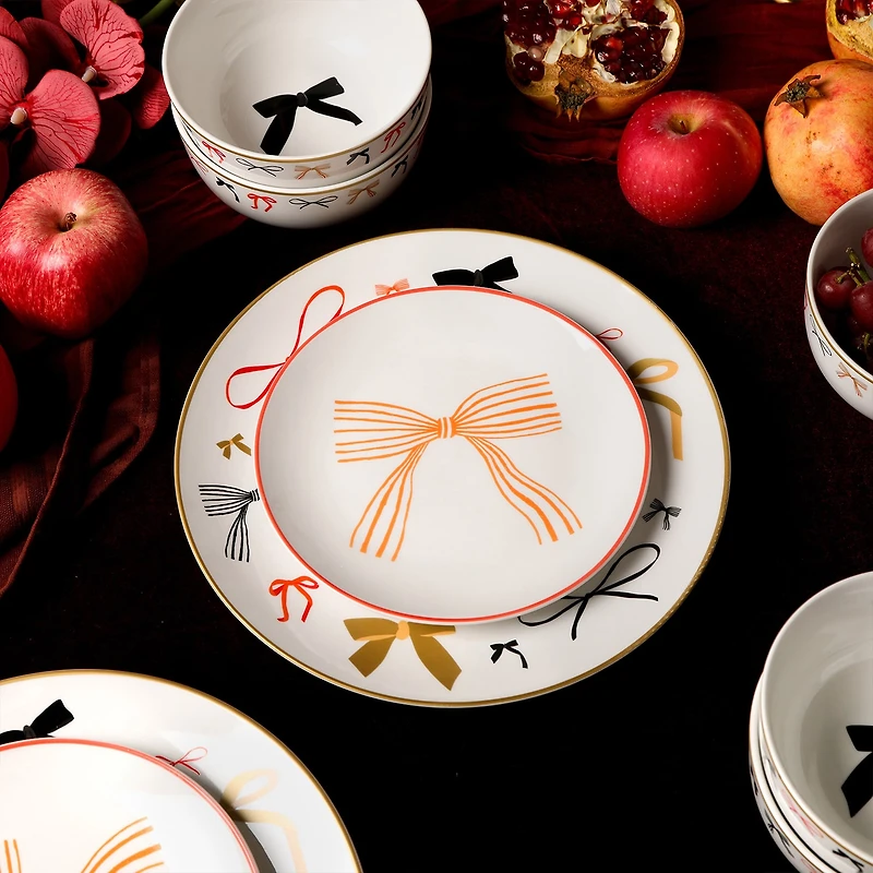 Stone + Lain Rosie 12-pc. Porcelain Dinnerware Set