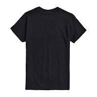 Novelty Mens Crew Neck Short Sleeve Regular Fit Snoopy Graphic T-Shirt
