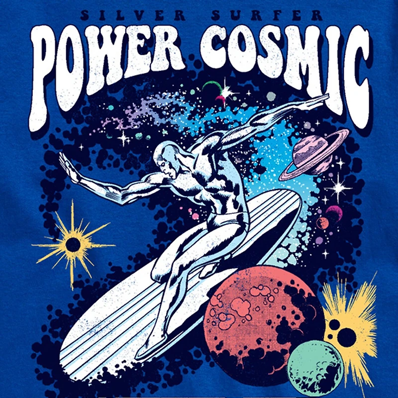 Novelty Mens Crew Neck Short Sleeve Regular Fit Marvel Graphic T-Shirt