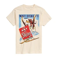 Novelty Mens Crew Neck Short Sleeve Regular Fit Goofy Graphic T-Shirt