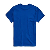 Novelty Mens Crew Neck Short Sleeve Regular Fit Snoopy Graphic T-Shirt