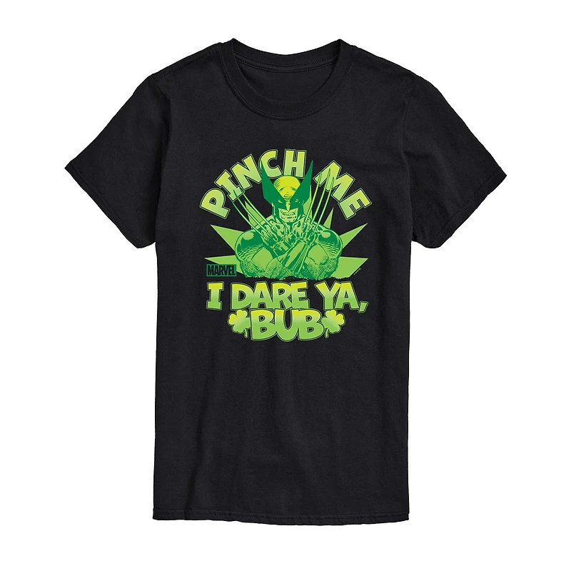 Novelty Mens Crew Neck Short Sleeve Regular Fit Marvel Graphic T-Shirt