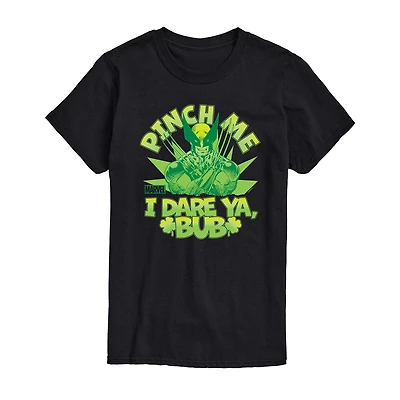 Novelty Mens Crew Neck Short Sleeve Regular Fit Marvel Graphic T-Shirt