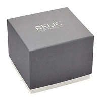 Relic By Fossil Keira Womens Crystal Accent Silver Tone Stainless Steel 2-pc. Watch Boxed Set Zr12613set