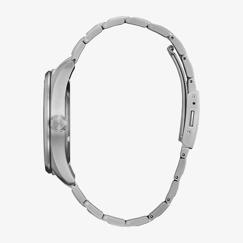 Citizen Garrison Mens Silver Tone Bracelet Watch Bm8560-53e