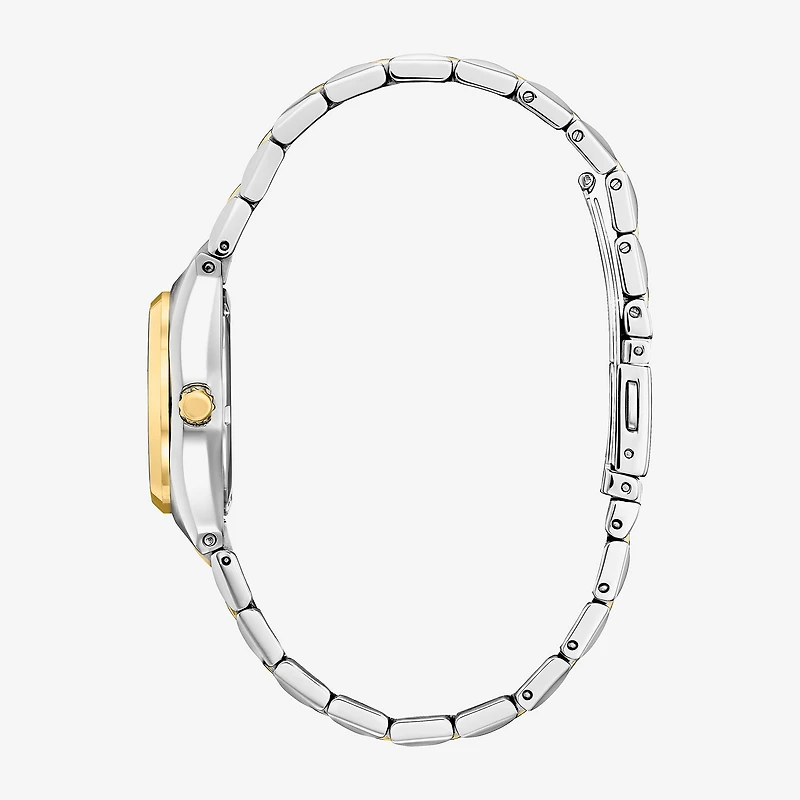 Citizen Corso Womens Two Tone Stainless Steel Bracelet Watch Ew2299-50a