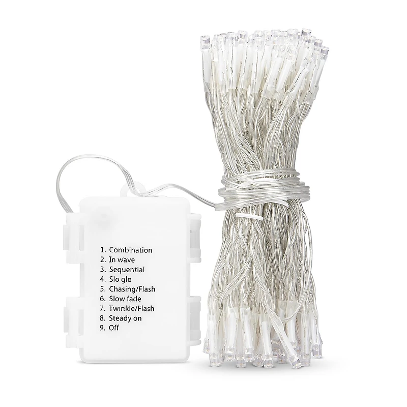 5' 6-Strand LED Curtain String Lights