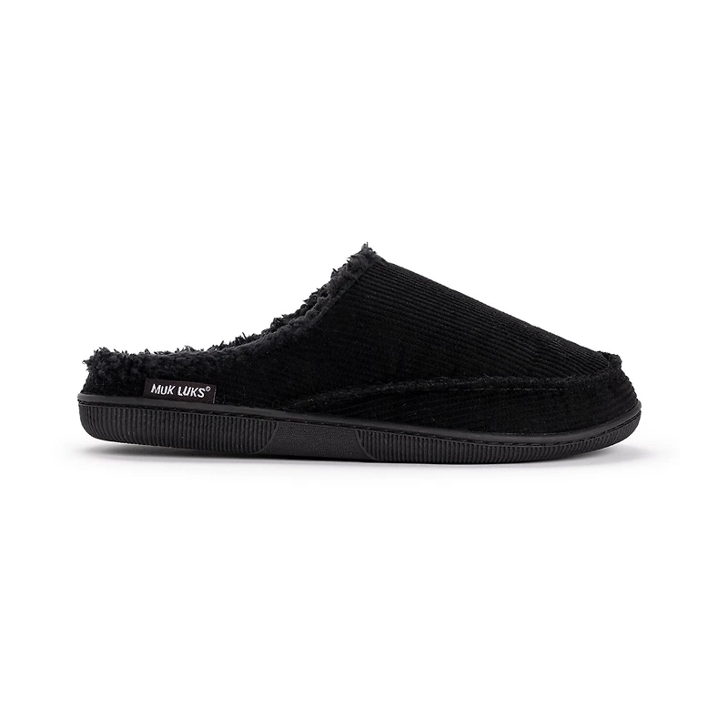 Muk Luks Mens Memory Foam Clog Slippers