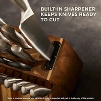 Chicago Cutlery Insignia Stainless Steel 18-pc. Knife Block Set
