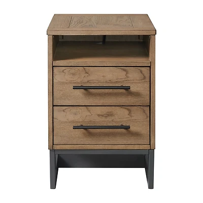 Eden 2-Drawer Chairside Table