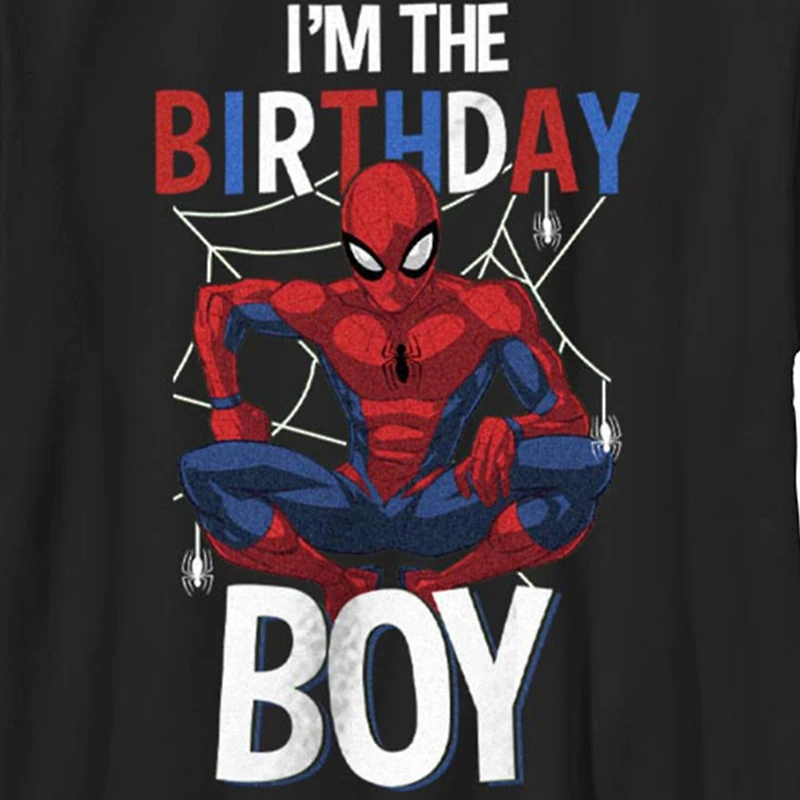 Little & Big Kid Boys Crew Neck Short Sleeve Regular Fit Spiderman Graphic T-Shirt