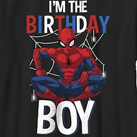 Little & Big Kid Boys Crew Neck Short Sleeve Regular Fit Spiderman Graphic T-Shirt