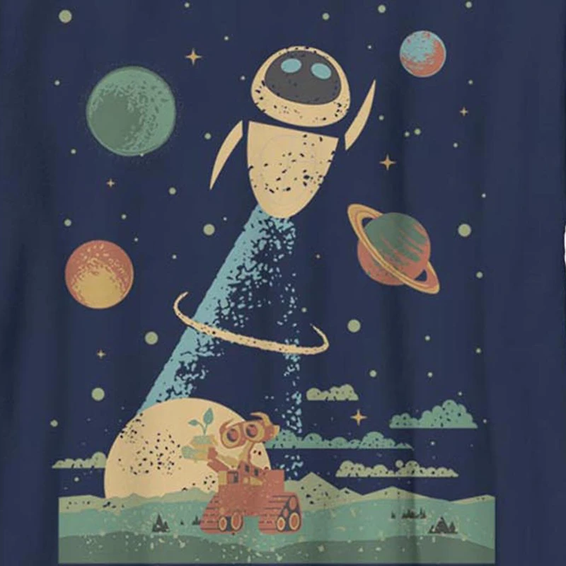 Little & Big Kid Boys Crew Neck Short Sleeve Slim Fit Wall-E Graphic T-Shirt