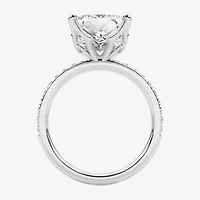Grown Gorgeous (F / Vs2) Womens / Ct. T.W. Lab White Diamond 14K Gold Side Stone Engagement Ring