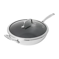 Henckels 12 Inch Stainless Steel Wok