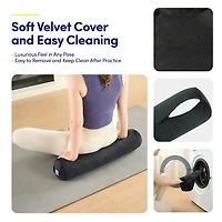 Sweet Home Collection Yoga Portable Cushion Bolster Pillow