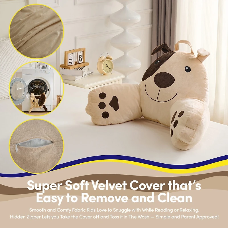 Sweet Home Collection Kids Cute Character Bed Rest Pillow