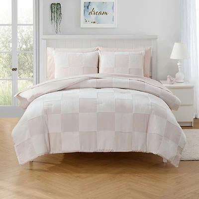 Sweet Home Collection Checkered Cute Kids Bedding Set Down Alternative Comforter