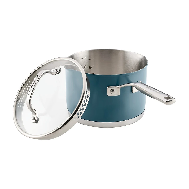 KitchenAid Stainless Steel 3-Ply 11-pc. Cookware Set