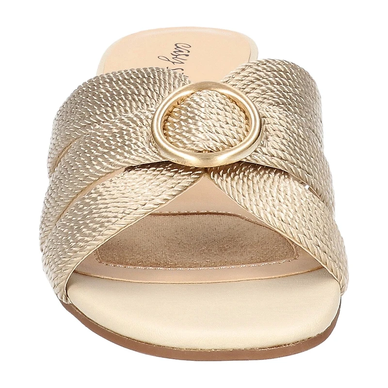Easy Street Womens Onyx Heeled Sandals