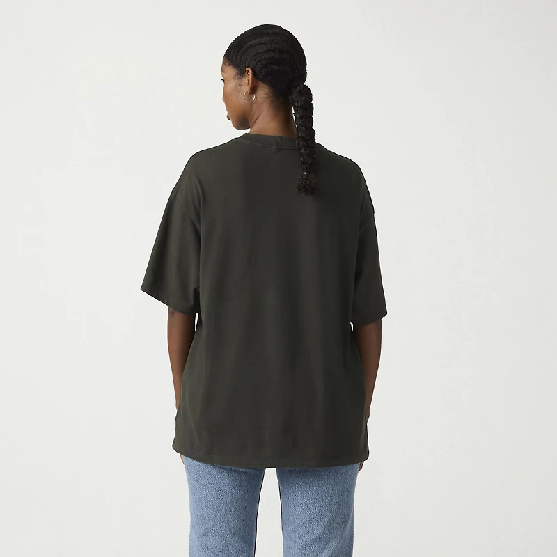 Levi's® Womens Crew Neck Elbow Sleeve T-Shirt