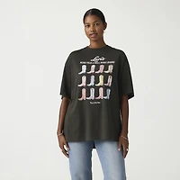 Levi's® Womens Crew Neck Elbow Sleeve T-Shirt