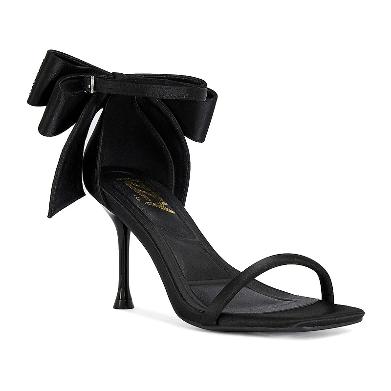 IZZY by AZALEA WANG Adora Womens Square Open Toe Stiletto Heel Pumps