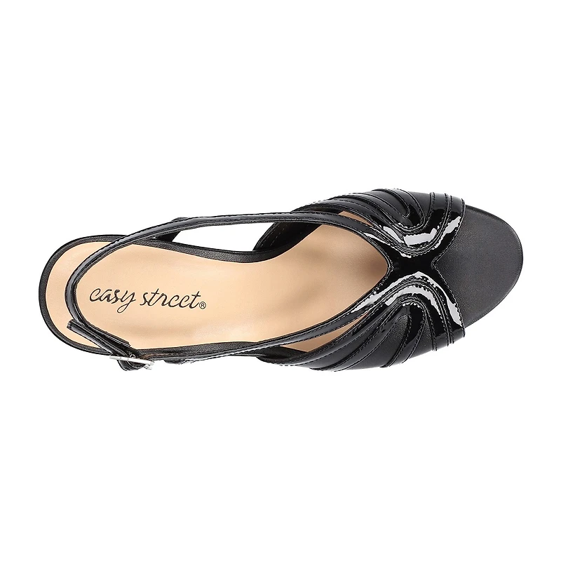 Easy Street Womens Starlight Heeled Sandals