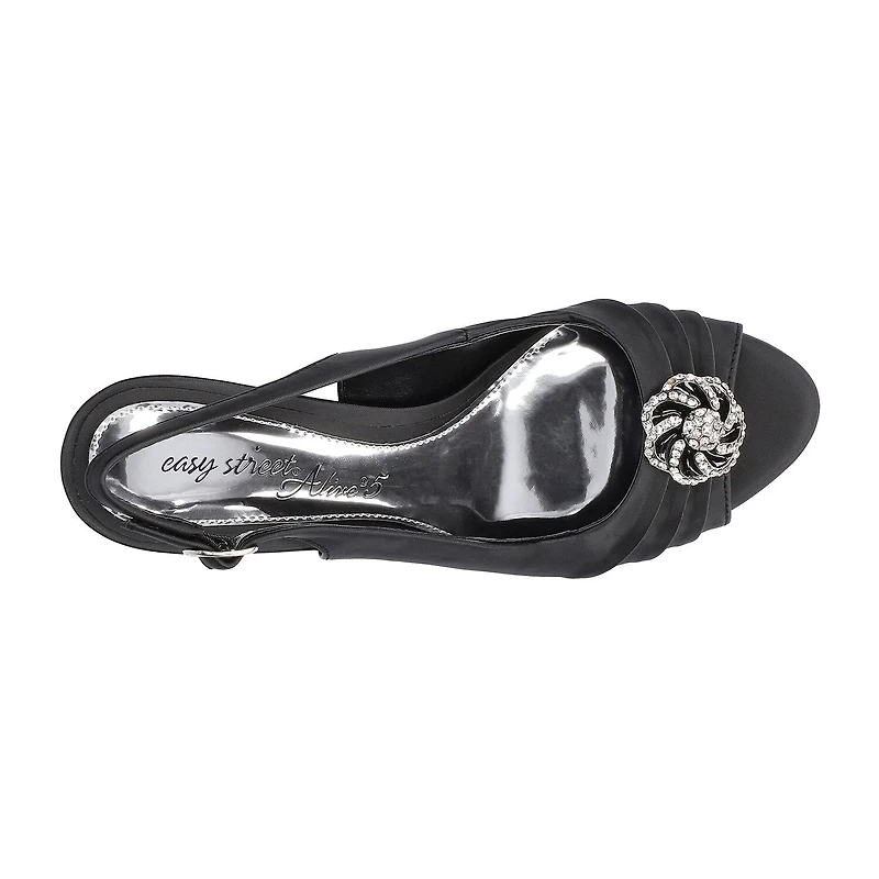 Easy Street Womens Poise Heeled Sandals