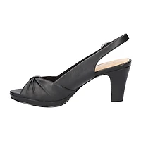 Easy Street Womens Saturn Heeled Sandals